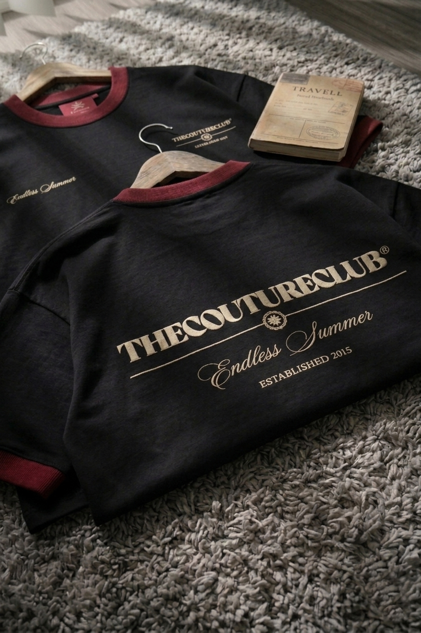 Premium Oversized T-Shirt BLACK ENDLESS